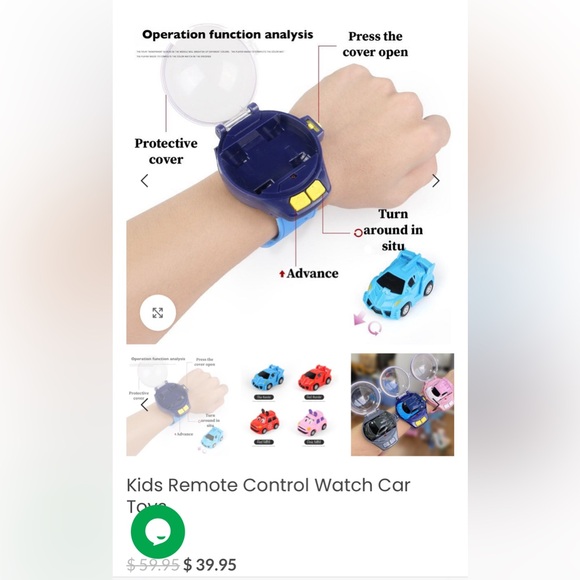 New mini remote car and watch - Picture 3 of 6